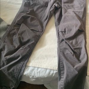 TNA steel gray cargo pants
